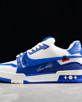 Louis Vuitton x Nike Air Force 1 Low by Virgil Abloh White/Blue Sneakers